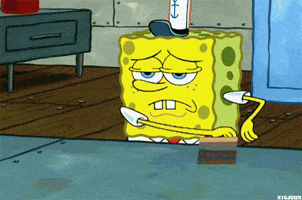 serious spongebob squarepants GIF