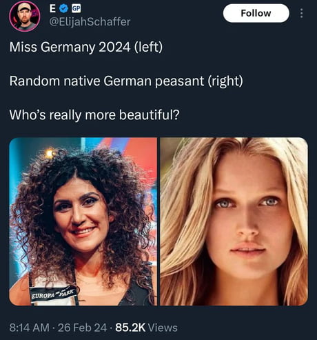 Miss Germany looks like the Turkish version of the witch from Hänsel and  Gretel - 9GAG