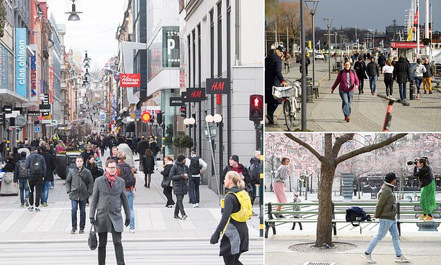 STILL Sweden doesn't learn: Public continue to mill about in groups as life goes on