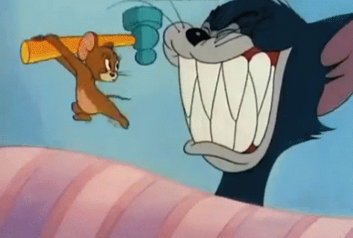Tom And Jerry Breaks GIF - Tom And Jerry Tom Jerry - Discover & Share GIFs