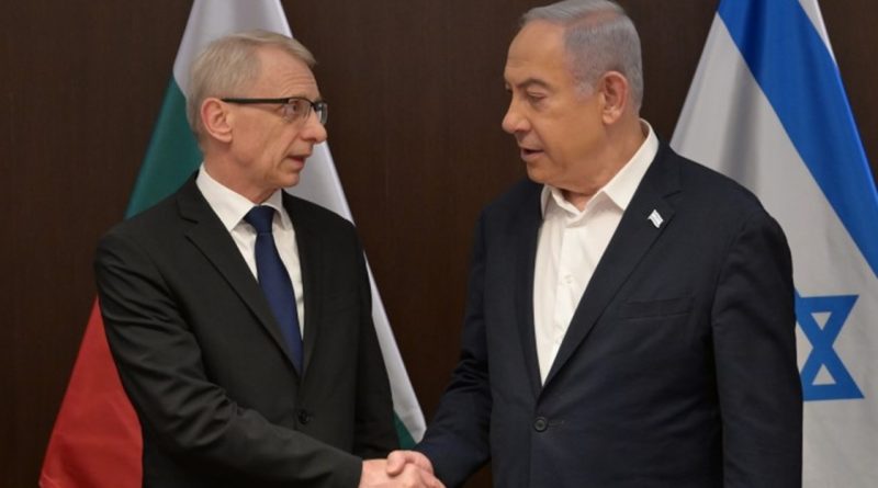 In Jerusalem, PM Denkov expresses Bulgaria's strong support for Israel –  The Sofia Globe