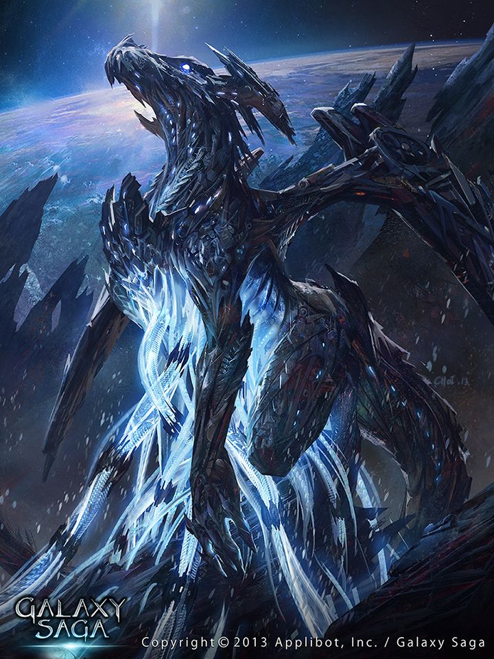 Space Dragon | Dragones, Dragones mitologicos y Criaturas fantásticas