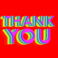 Rainbow Thank You GIF by Lumi
