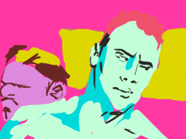 the rock animation GIF