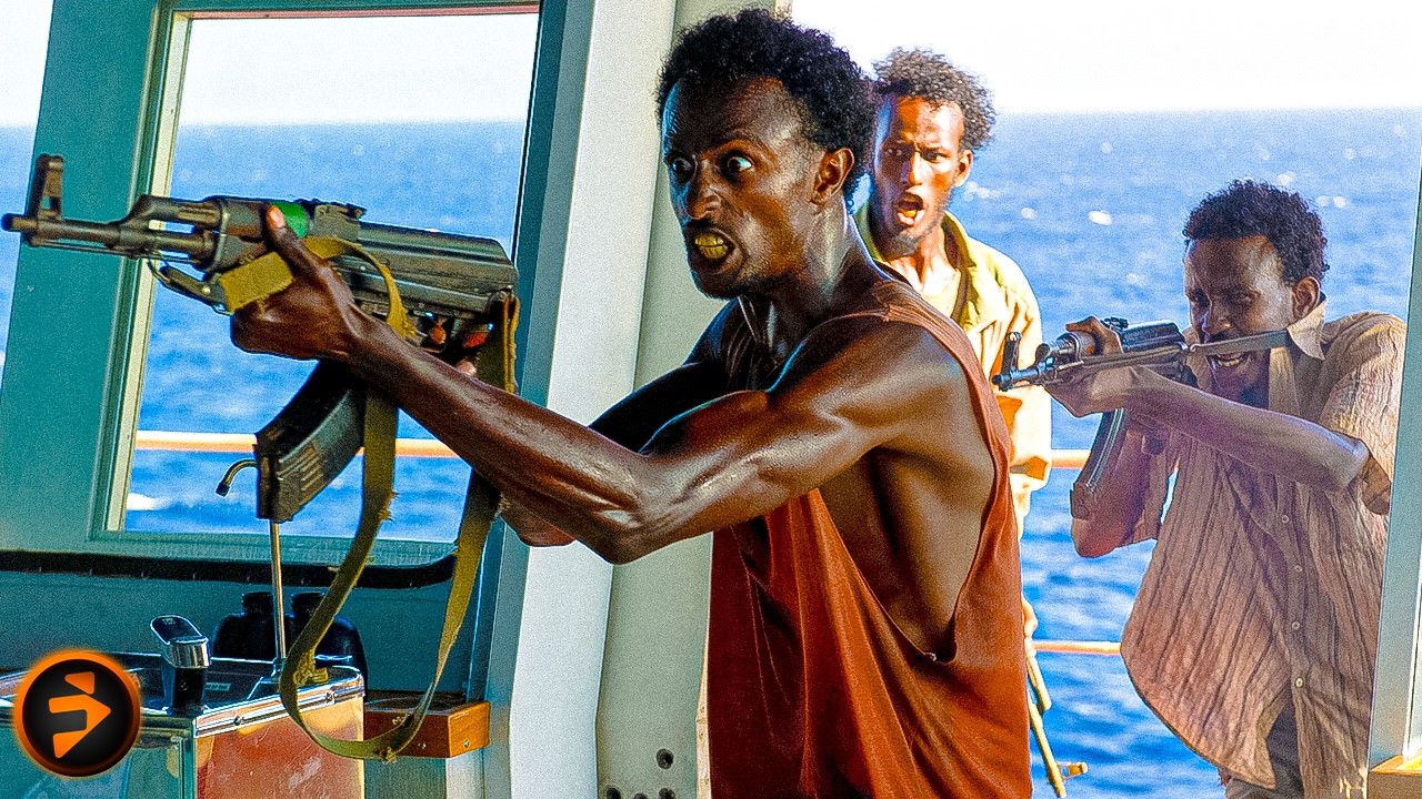 Somali Pirates Force Their Way Aboard the Ship | CAPTAIN PHILLIPS - YouTube