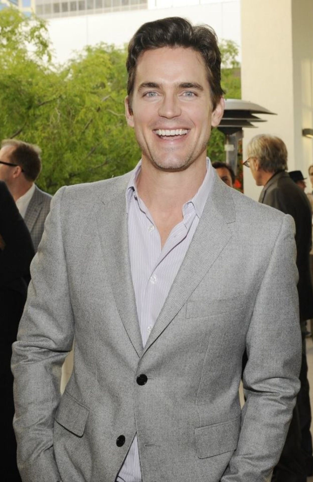 Pin by Jamie Lam on Matt Bomer | Celebrity smiles, Christian grey, Matt ...