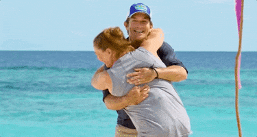 jeff probst hug GIF by CBS