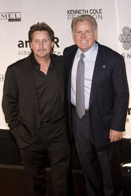 Martin Sheen and Emilio Estevez