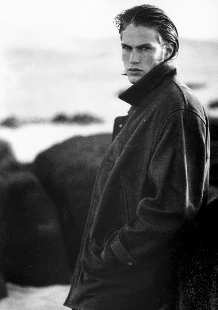 jason lewis back in his modeling days before he became an actor.