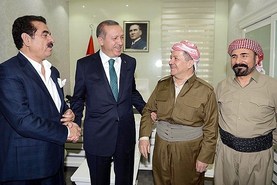Erdoğan ve Barzani Diyarbakır'da - WSJ