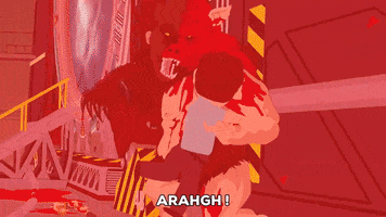scared death GIF by South Park 