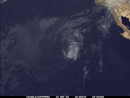 Satellite image of Hurricane Jova