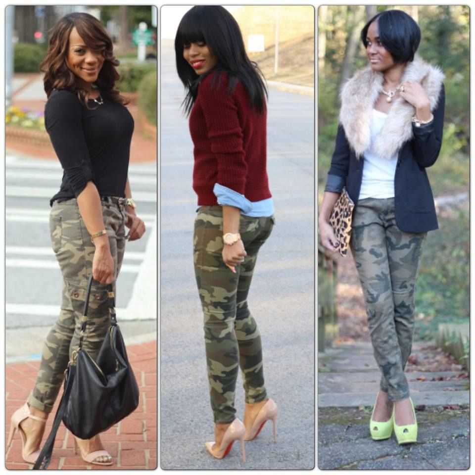 Pin by Mortina Awalla on Casual Friday | Camouflage fashion, Fashion, Camo  fashion