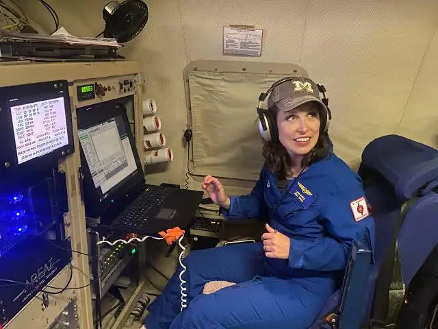 Flying into hurricanes with Lisa Bucci - NOAA Research
