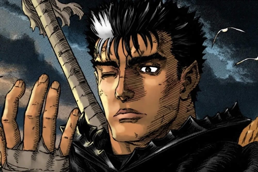 Por qué Guts tiene un mechón de pelo blanco? - AnimeCollectorMX