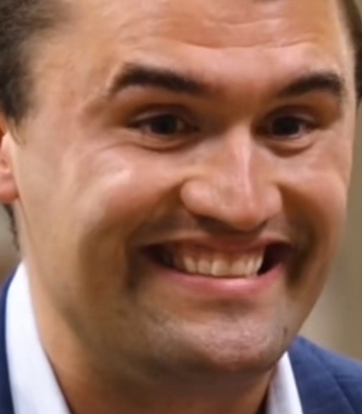 Jude on X: Charlie Kirk's smile is genuinely so horrible and unsettling.  Bro looks like MODOK https://t.co/KAQgNvxlZJ / X