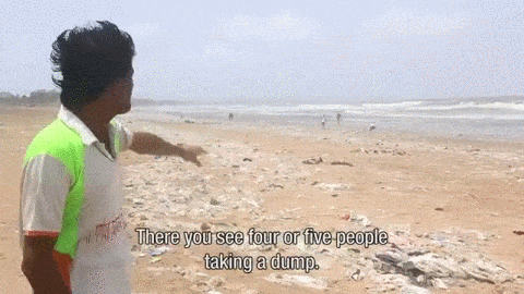Damn talk about a shitty beach. | Designated Shitting Streets / Poo in the  Loo | Know Your Meme