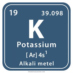 Potassium Facts, Symbol, Discovery, Properties, Uses