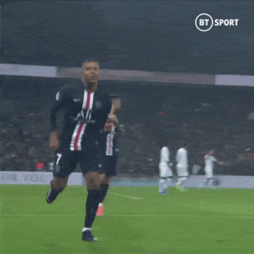 Kylian Mbappé Celebration GIF - Emotional Moment