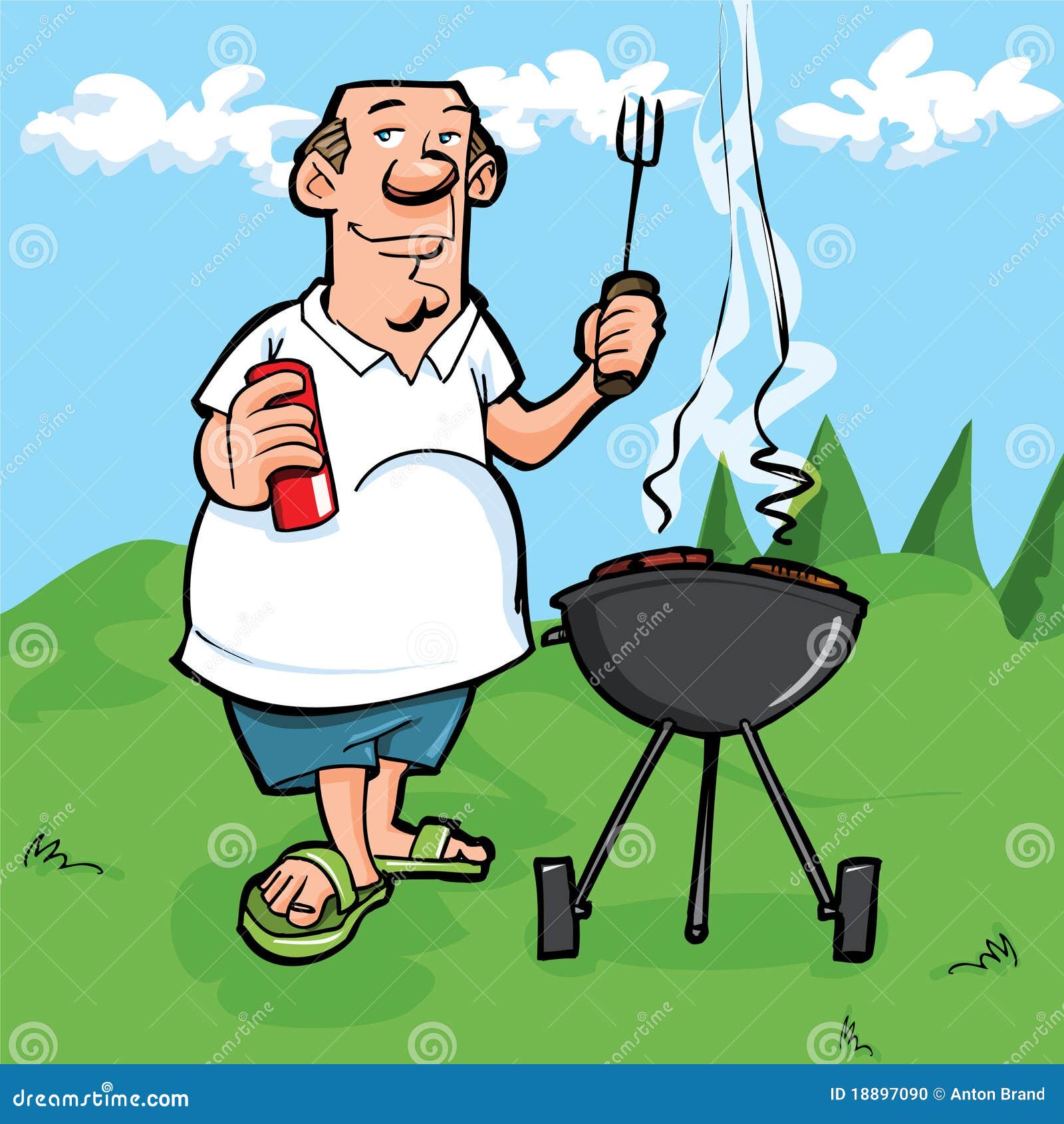 https://thumbs.dreamstime.com/z/karikatur-des-mannes-der-einen-bbq-hat-18897090.jpg