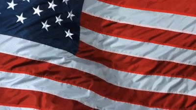 Slow Motion USA Flag Waving United States of America Flag Flying in High  Definition HD Slowmo Video on Make a GIF