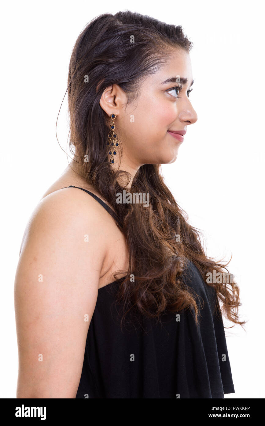profile-view-of-young-beautiful-indian-woman-PWKKPP.jpg