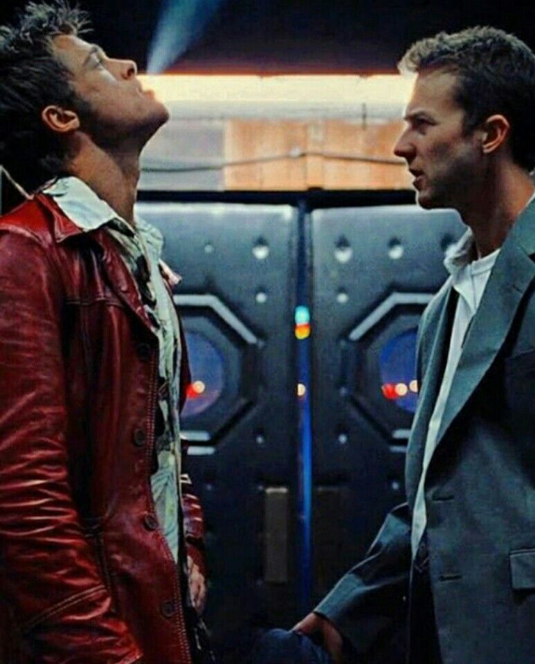 Fight Club | Brad pitt, Edward norton fight club, Fight club 1999