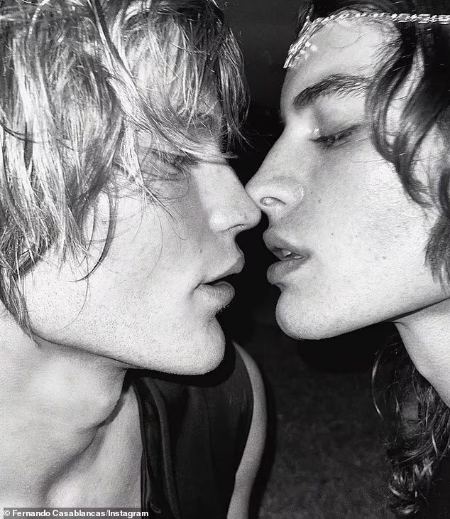 Jordan Barrett marries Fernando Casablancas at an intimate wedding