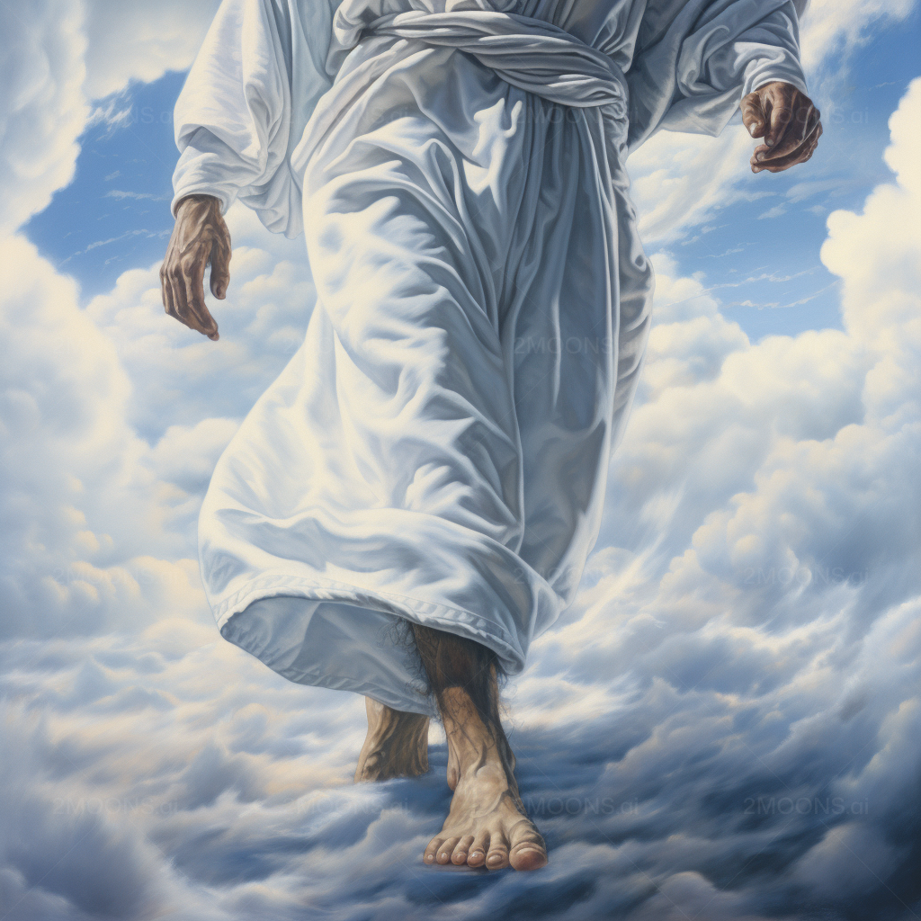 Free Photo Prompt | Ascension of Jesus to Heaven
