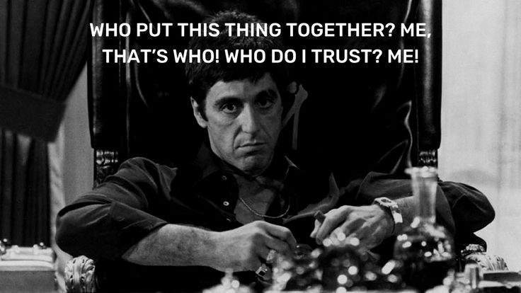 Scarface | Quotes | Wallpaper | Movie Quotes | Tony Montana | Scarface  quotes, Real quotes, Memorable quotes