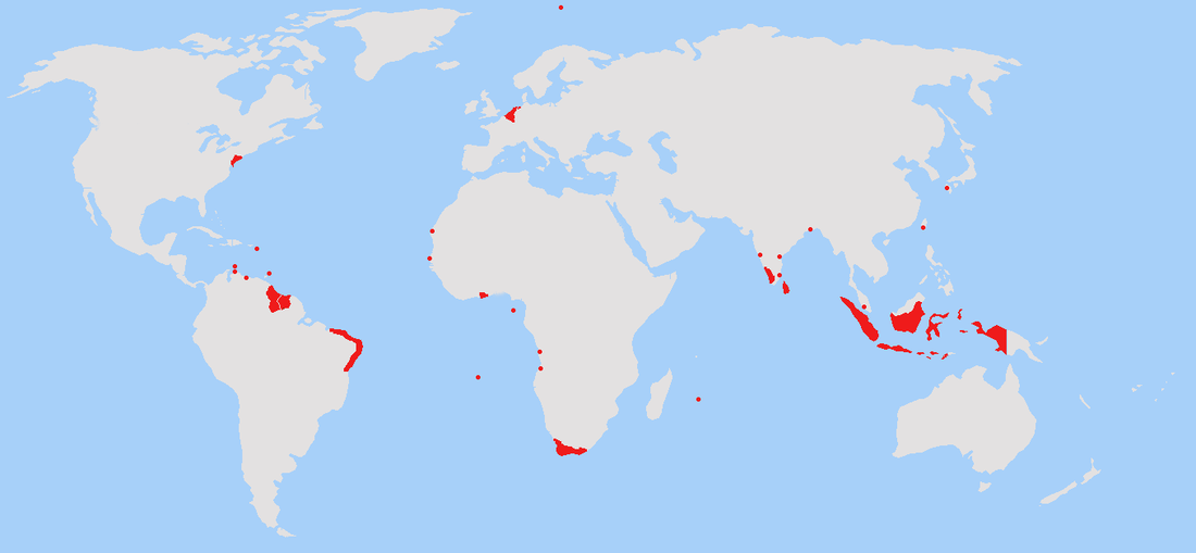 Dutch Colonial Empire | Nederlandse koloniale, Geschiedenis, Kaarten