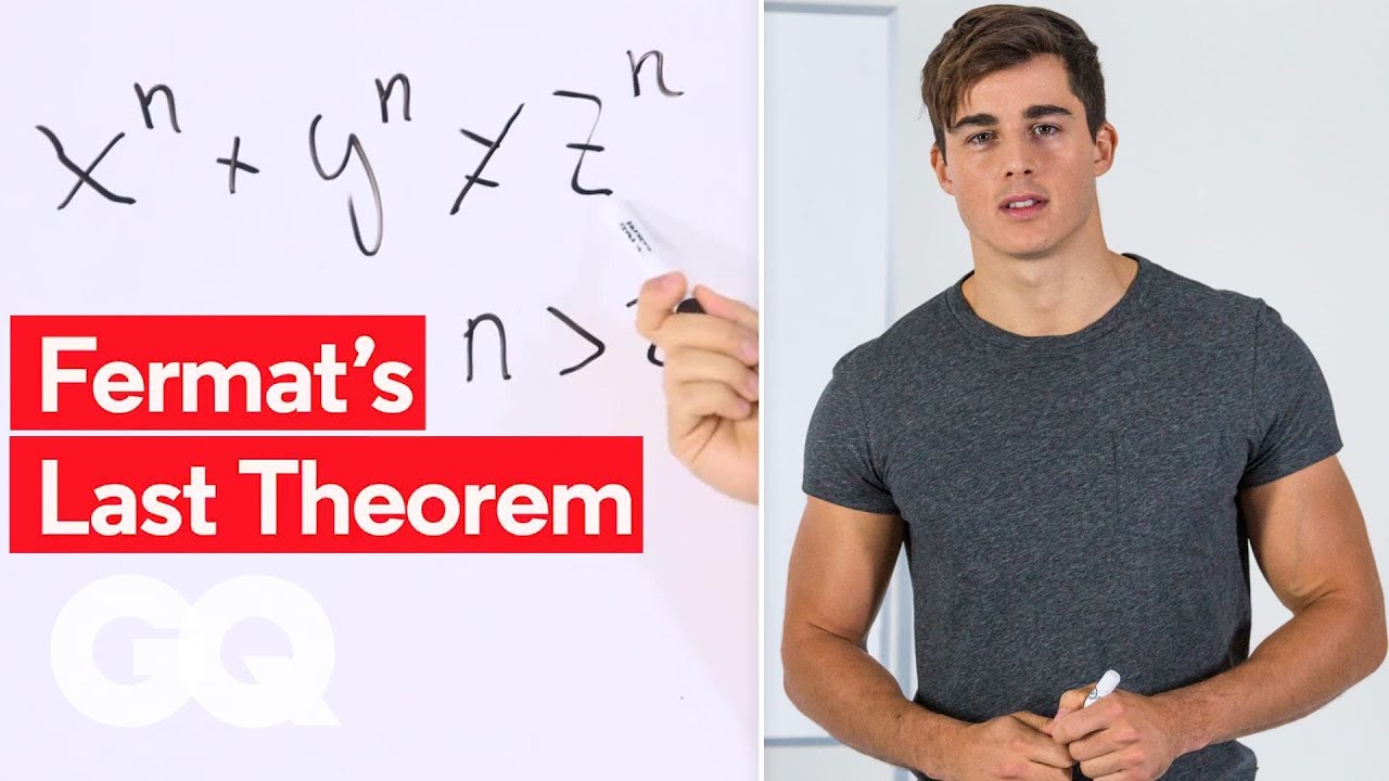 Handsome Math Professor Pietro Boselli Explains Fermat's Last Theorem | GQ  - YouTube