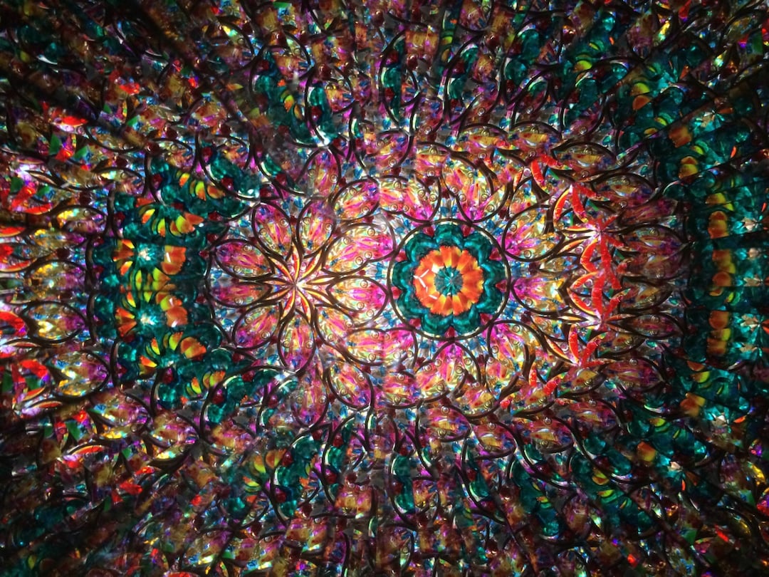 Oval Kaleidoscope the Peacock - Elliptic Flower Kaleidoscope, Christmas  Gifts Ideas - EL - Etsy UK