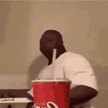 Falling Guy Drink GIF - Falling Guy Drink - Discover & Share GIFs
