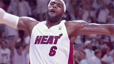 Lebron James Celebration Gif