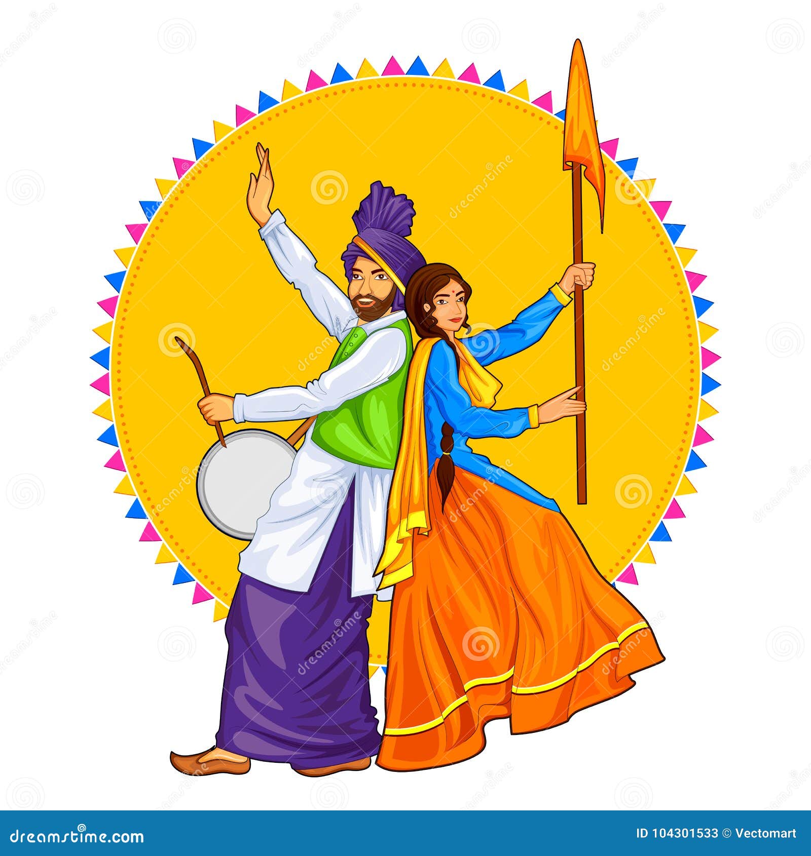illustration-sikh-punjabi-sardar-couple-playing-dhol-dancing-bhangra-holiday-like-lohri-vaisakhi-sikh-punjabi-sardar-104301533.jpg