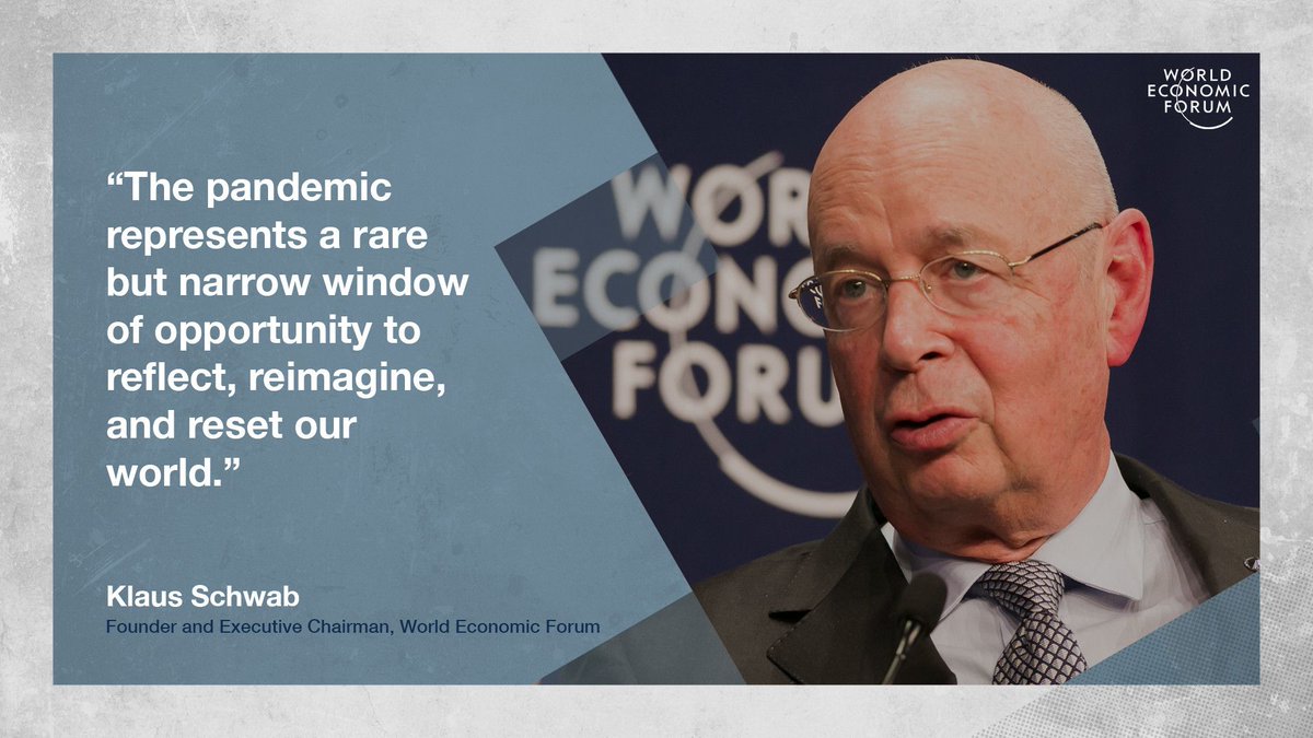 World Economic Forum on Twitter: Now is the time for a 'great reset'  https://t.co/jXlj8CuIzf #TheGreatReset #wef21… 