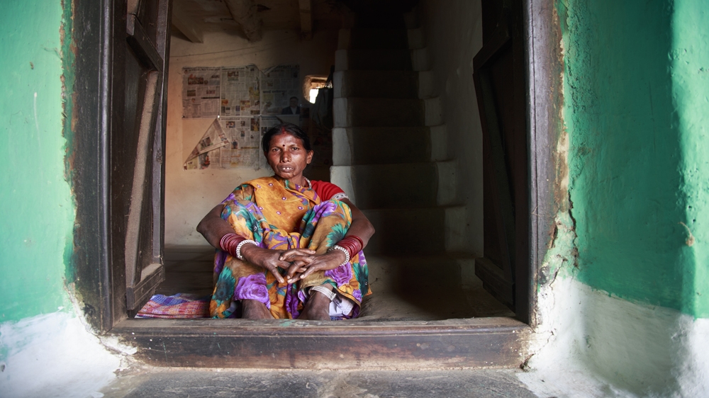 Bahura Bai says he sister-in-law threatens to burn her alive, but the head of her village says it is a matter that must be resolved without outside interference [Baba Tamim]