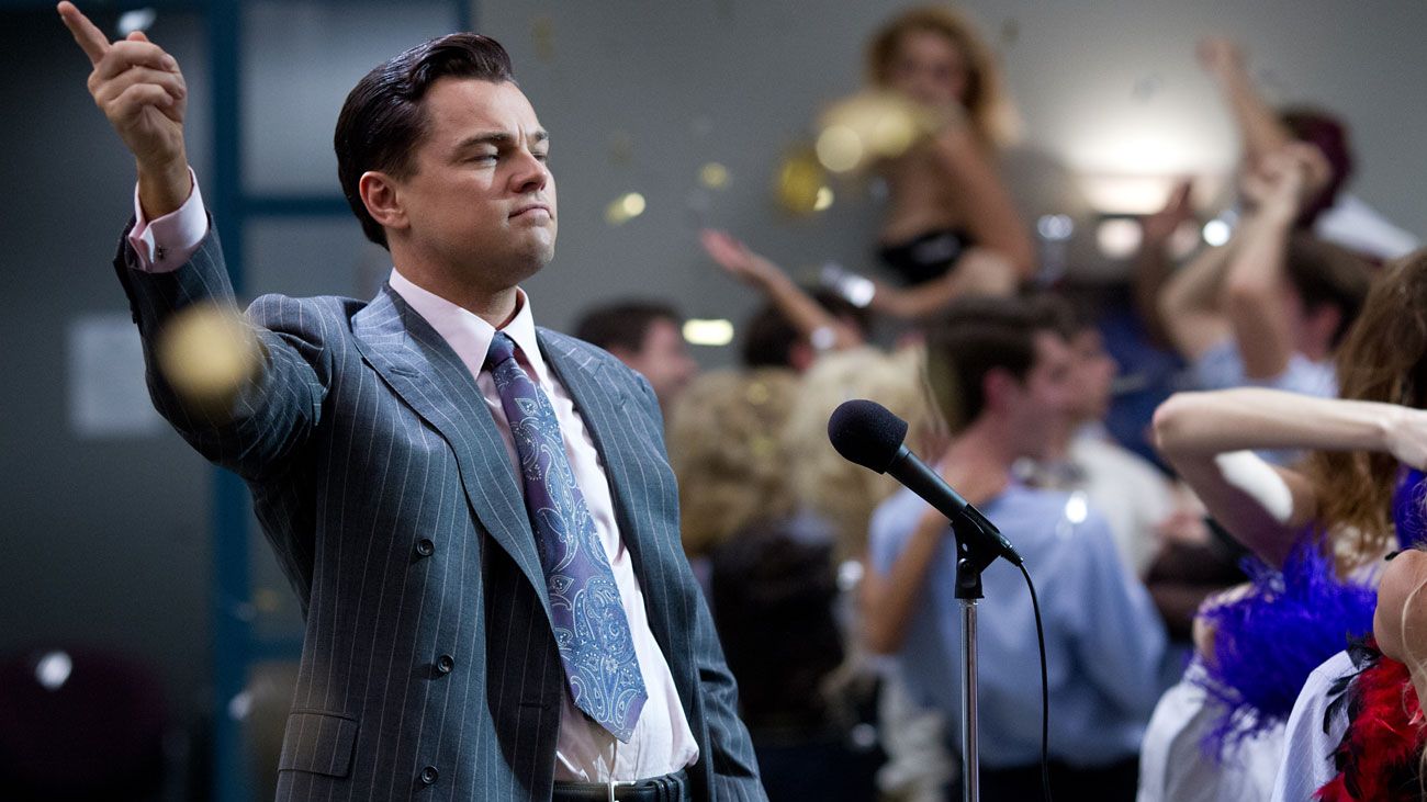 Image result for leonardo di caprio wolf of wall