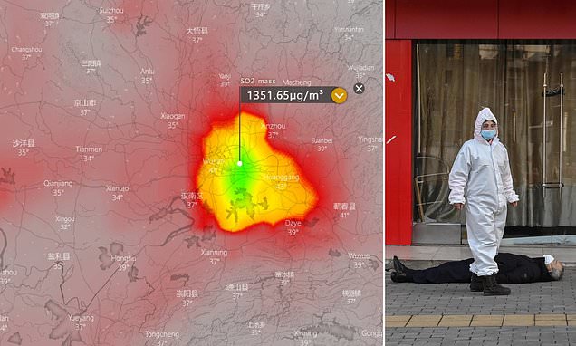 Does this satellite image show the scale of China's coronavirus cremations?