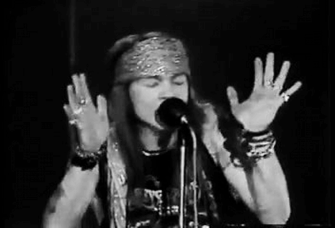 Image result for young axl rose gif