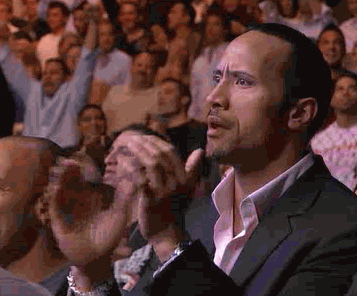 תוצאת תמונה עבור the rock clap gif