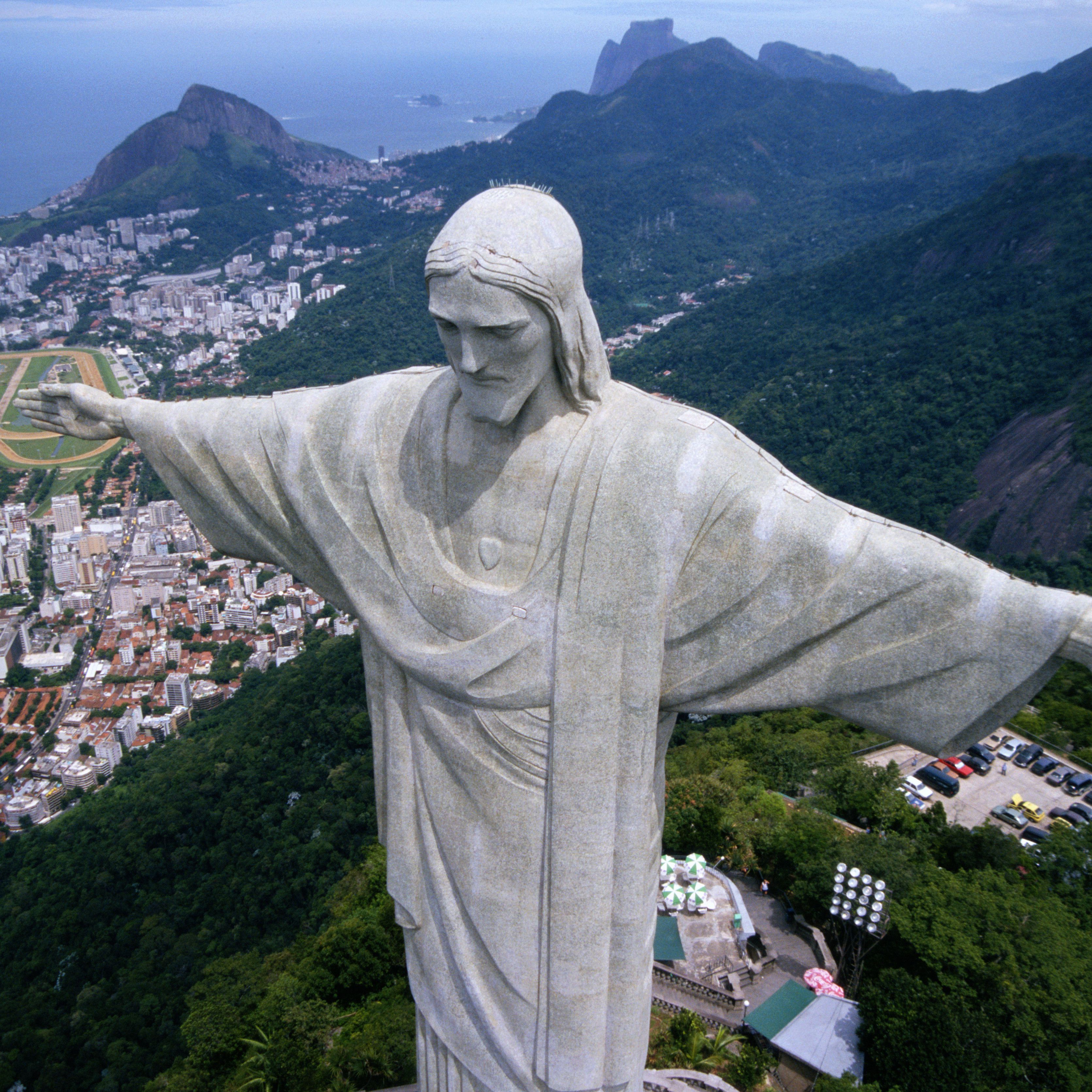 Image result for jesus statue in brazil