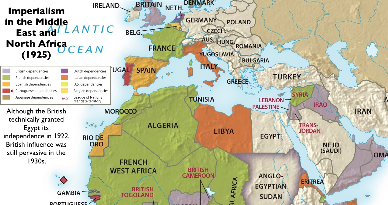 A Period of Hatred and Despair”: Middle East and North Africa in the Era of  New Imperialism, c.1830 - c.1940