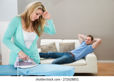 Lazy Husband Images, Stock Photos & Vectors | Shutterstock