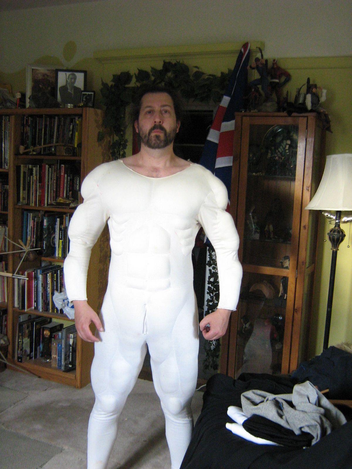 my generic muscle suit | Cosplay diy, Cosplay costumes, Dbz cosplay