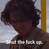 Neon Rated Shut Up GIF by NEON