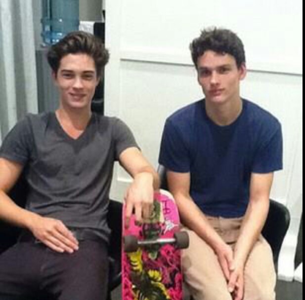 Francesco lachowski and Simon Nessman. .....my boys!