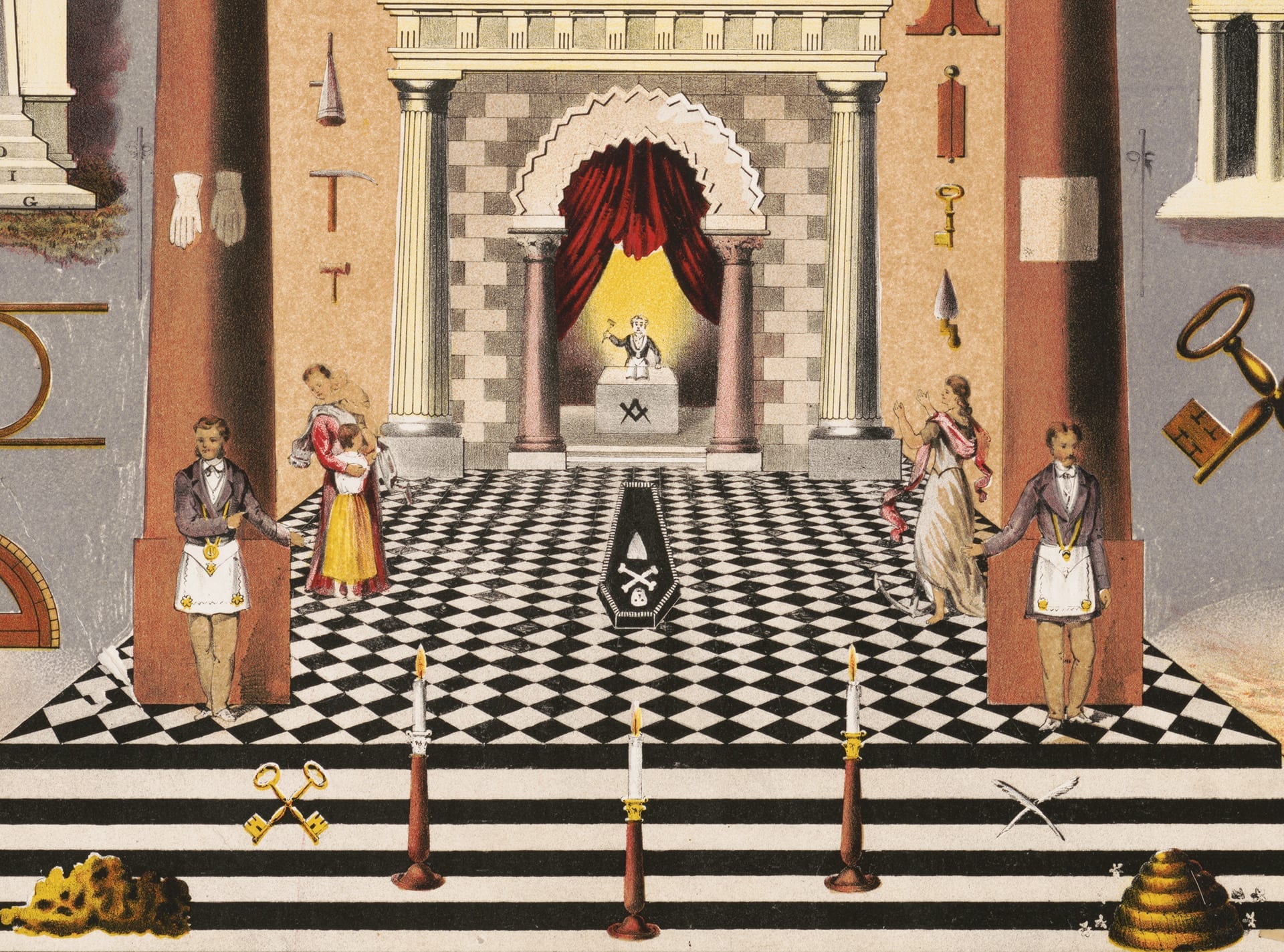 The Checkered Pattern on the Floor | Tria Prima