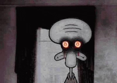 Image result for spongebob creepy gif